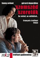 La femme d&#039;&agrave; c&ocirc;t&eacute; - Hungarian DVD movie cover (xs thumbnail)