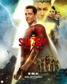 Shazam! Fury of the Gods - Italian Movie Poster (xs thumbnail)