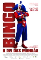 Bingo: O Rei das Manh&atilde;s - Brazilian Movie Poster (xs thumbnail)