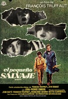 L&#039;enfant sauvage - Spanish Movie Poster (xs thumbnail)