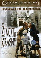 La vita &egrave; bella - Slovak DVD movie cover (xs thumbnail)