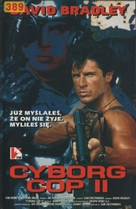 Cyborg Cop II - Polish VHS movie cover (xs thumbnail)