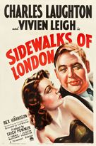 Sidewalks of London - Movie Poster (xs thumbnail)