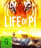 Life of Pi - German Blu-Ray movie cover (xs thumbnail)