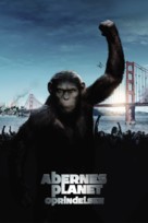 Rise of the Planet of the Apes - Danish Movie Poster (xs thumbnail)