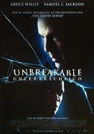 Unbreakable - German Movie Poster (xs thumbnail)