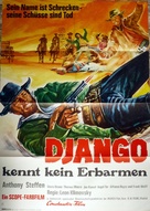 Pochi dollari per Django - German Movie Poster (xs thumbnail)