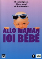Look Who&#039;s Talking - Belgian DVD movie cover (xs thumbnail)