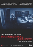 Paranormal Activity - Belgian Movie Poster (xs thumbnail)