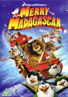 Merry Madagascar - British DVD movie cover (xs thumbnail)