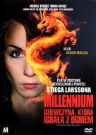 Flickan som lekte med elden - Polish DVD movie cover (xs thumbnail)