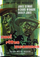 Two Rode Together - German Movie Poster (xs thumbnail)