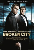 Broken City - Danish Movie Poster (xs thumbnail)