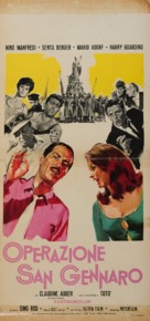 Operazione San Gennaro - Italian Movie Poster (xs thumbnail)