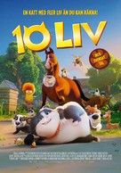 10 Lives - Swedish Movie Poster (xs thumbnail)