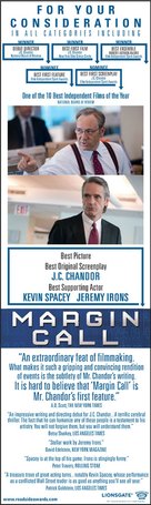 Margin Call - For your consideration movie poster (xs thumbnail)