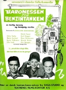 Baronessen fra benzintanken - Danish Movie Poster (xs thumbnail)