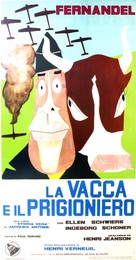 La vache et le prisonnier - Italian Movie Poster (xs thumbnail)