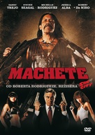Machete - Czech DVD movie cover (xs thumbnail)