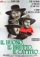 Il buono, il brutto, il cattivo - Italian Movie Poster (xs thumbnail)