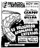 Es peligroso asomarse al exterior Other