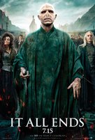 Harry Potter and the Deathly Hallows - Part 2 - British Movie Poster (xs thumbnail)