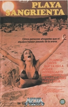 Blood Beach - Spanish VHS movie cover (xs thumbnail)