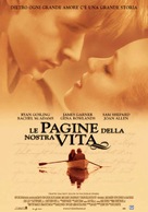 The Notebook - Italian Theatrical movie poster (xs thumbnail)