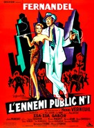 L&#039;ennemi public n&deg;1 - French Movie Poster (xs thumbnail)