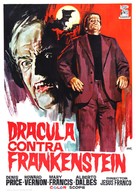 Dr&aacute;cula contra Frankenstein - Spanish Movie Poster (xs thumbnail)