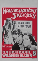 Hallucinations sadiques - Belgian Movie Poster (xs thumbnail)