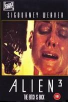 Alien 3 - British VHS movie cover (xs thumbnail)