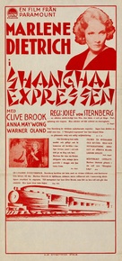 Shanghai Express - Swedish Movie Poster (xs thumbnail)