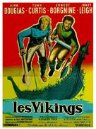 The Vikings - French Movie Poster (xs thumbnail)