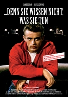 Rebel Without a Cause - German Movie Poster (xs thumbnail)
