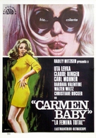 Carmen, Baby - Spanish Movie Poster (xs thumbnail)