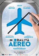 Modalit&agrave; aereo - Italian Movie Poster (xs thumbnail)