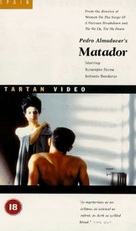 Matador - British VHS movie cover (xs thumbnail)