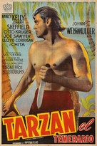 Tarzan&#039;s Desert Mystery - Argentinian Movie Poster (xs thumbnail)