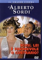 Scusi, lei &egrave; favorevole o contrario? - Italian DVD movie cover (xs thumbnail)