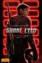 Snake Eyes: G.I. Joe Origins - Australian Movie Poster (xs thumbnail)