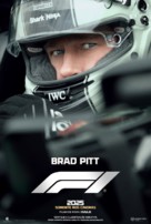 F1 - Brazilian Movie Poster (xs thumbnail)