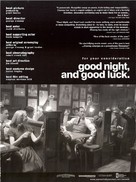 Good Night, and Good Luck. - For your consideration movie poster (xs thumbnail)