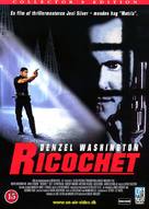 Ricochet - Danish Movie Cover (xs thumbnail)