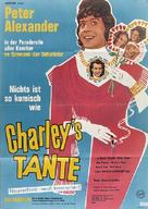 Charleys Tante - German Movie Poster (xs thumbnail)