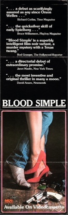 Blood Simple - Video release movie poster (xs thumbnail)