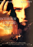 Interview With The Vampire - Czech Movie Poster (xs thumbnail)