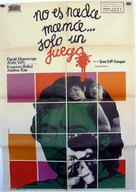 No es nada, mam&aacute;, s&oacute;lo un juego - Spanish Movie Poster (xs thumbnail)