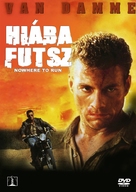 Nowhere To Run - Hungarian DVD movie cover (xs thumbnail)
