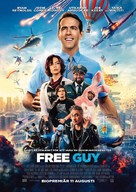 Free Guy - Swedish Movie Poster (xs thumbnail)